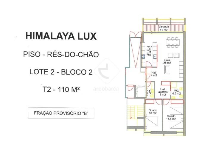 Apartamento T2 para Venda em São Jorge e Ermelo Foto 12