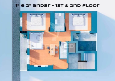 Apartamento T2 para Venda em Vila Real de Santo Antonio