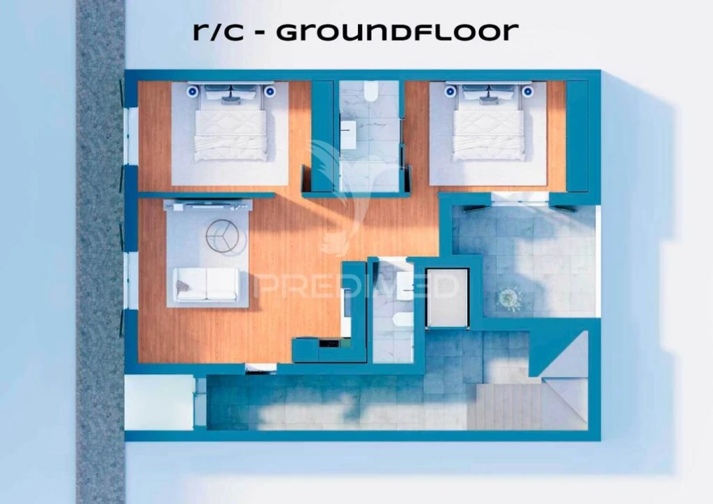 Apartamento T2 para Venda em Vila Real de Santo Antonio Foto 6