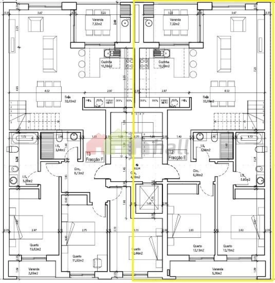 Apartamento T2 para Venda em Corroios Foto 15