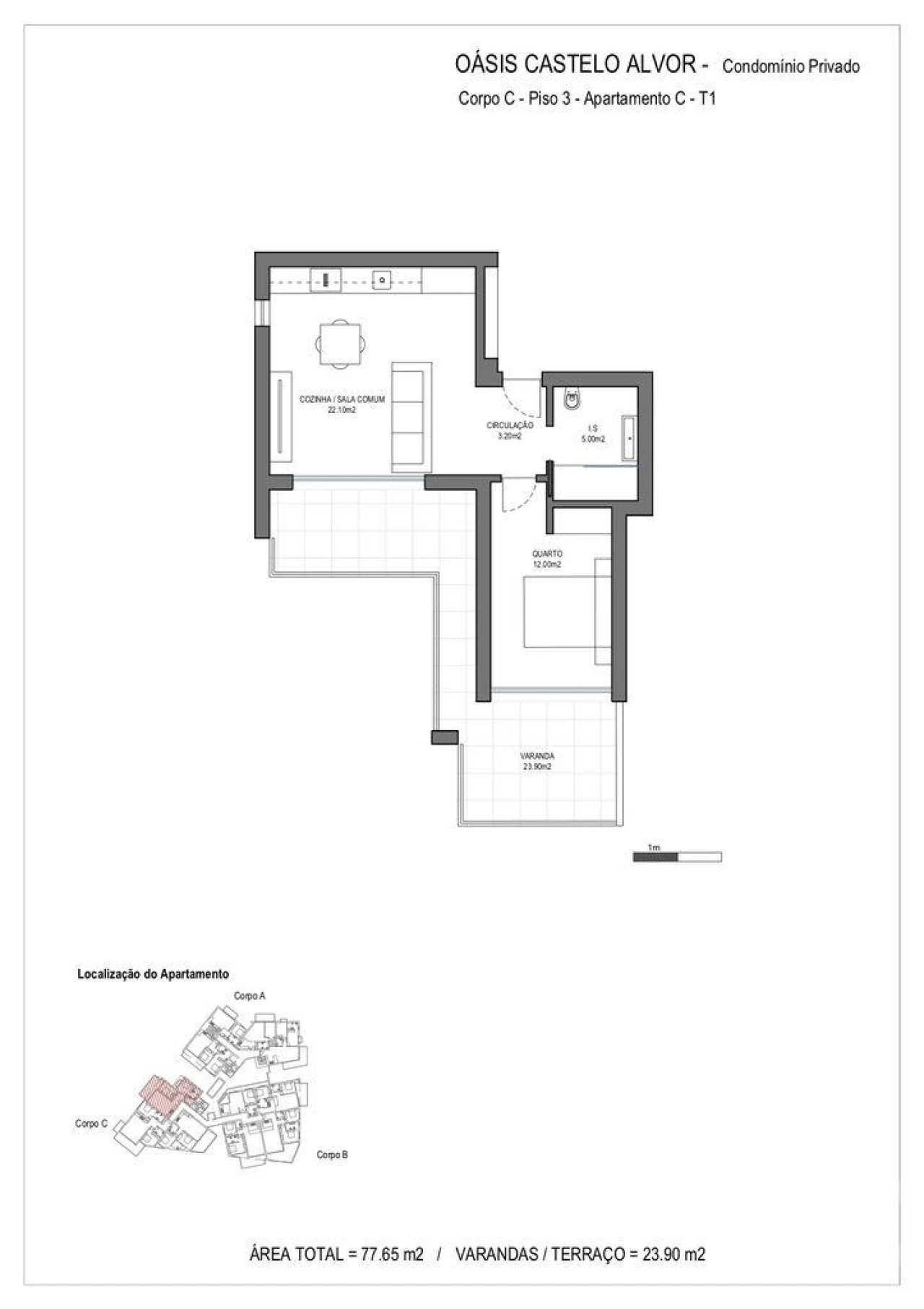 Apartamento T1 para Venda em Alvor Foto 10