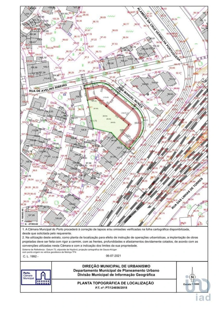Terreno para Venda em Campanhã