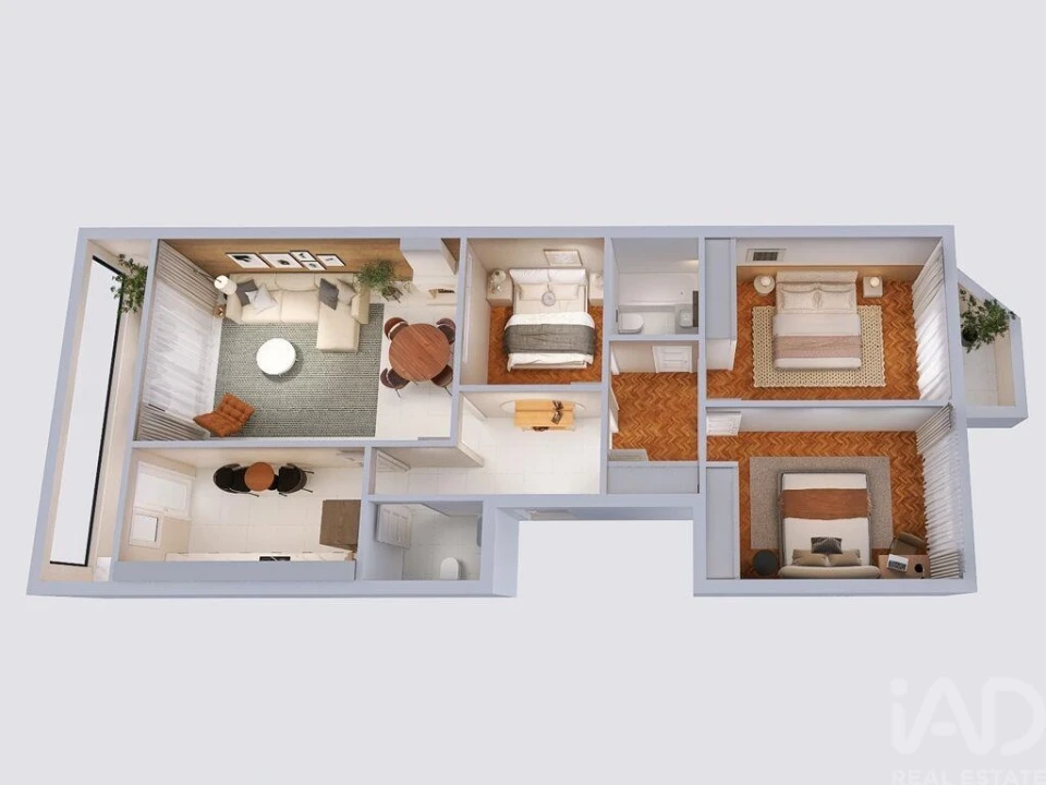 Apartamento T2 para Venda em São Felix da Marinha Foto 16