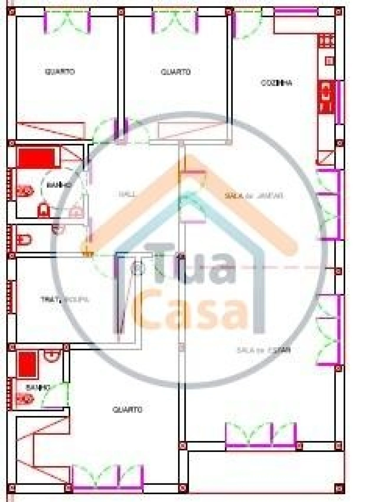Moradia T3 para Venda em Santo Andre de Vagos Foto 21