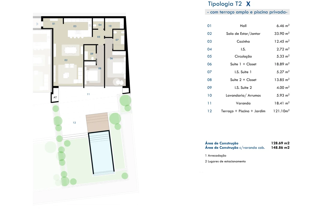 Apartamento T2 para Venda em Camara de Lobos Foto 6