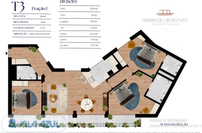 Apartamento T3 para Venda em Bonfim