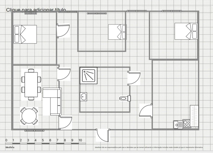 Moradia T6 para Venda em São Pedro Planta 1