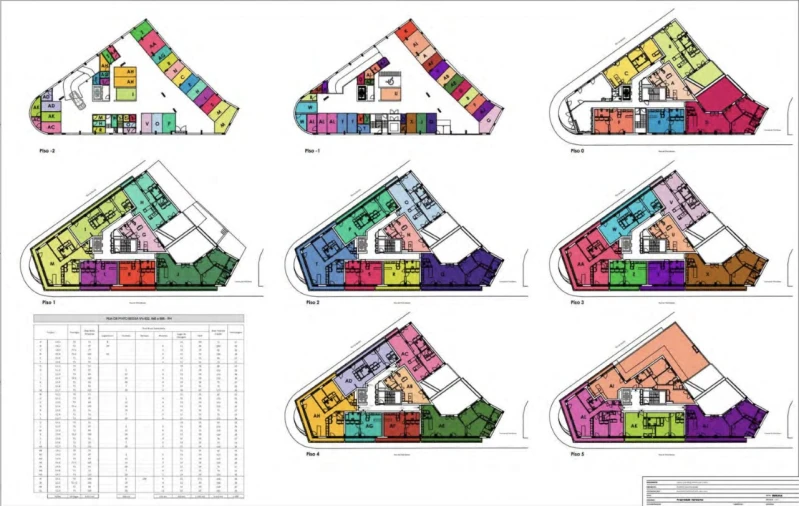 Apartamento T3 para Venda em Bonfim Planta 1