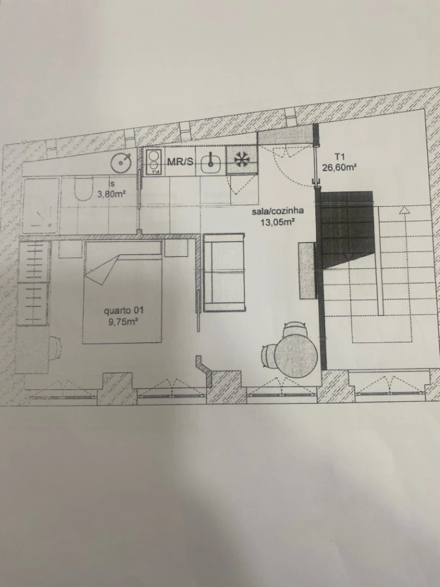 Prédio para Venda em São Vicente (Braga) Planta 1