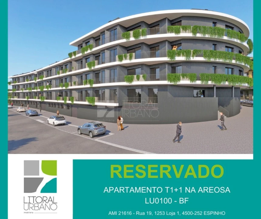 Apartamento T1 para Venda em Rio Tinto Foto 1