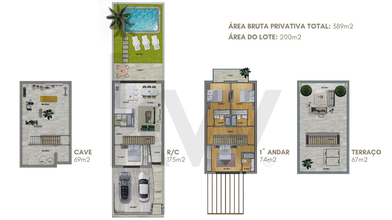 Moradia T4 para Venda em Montenegro Foto 14