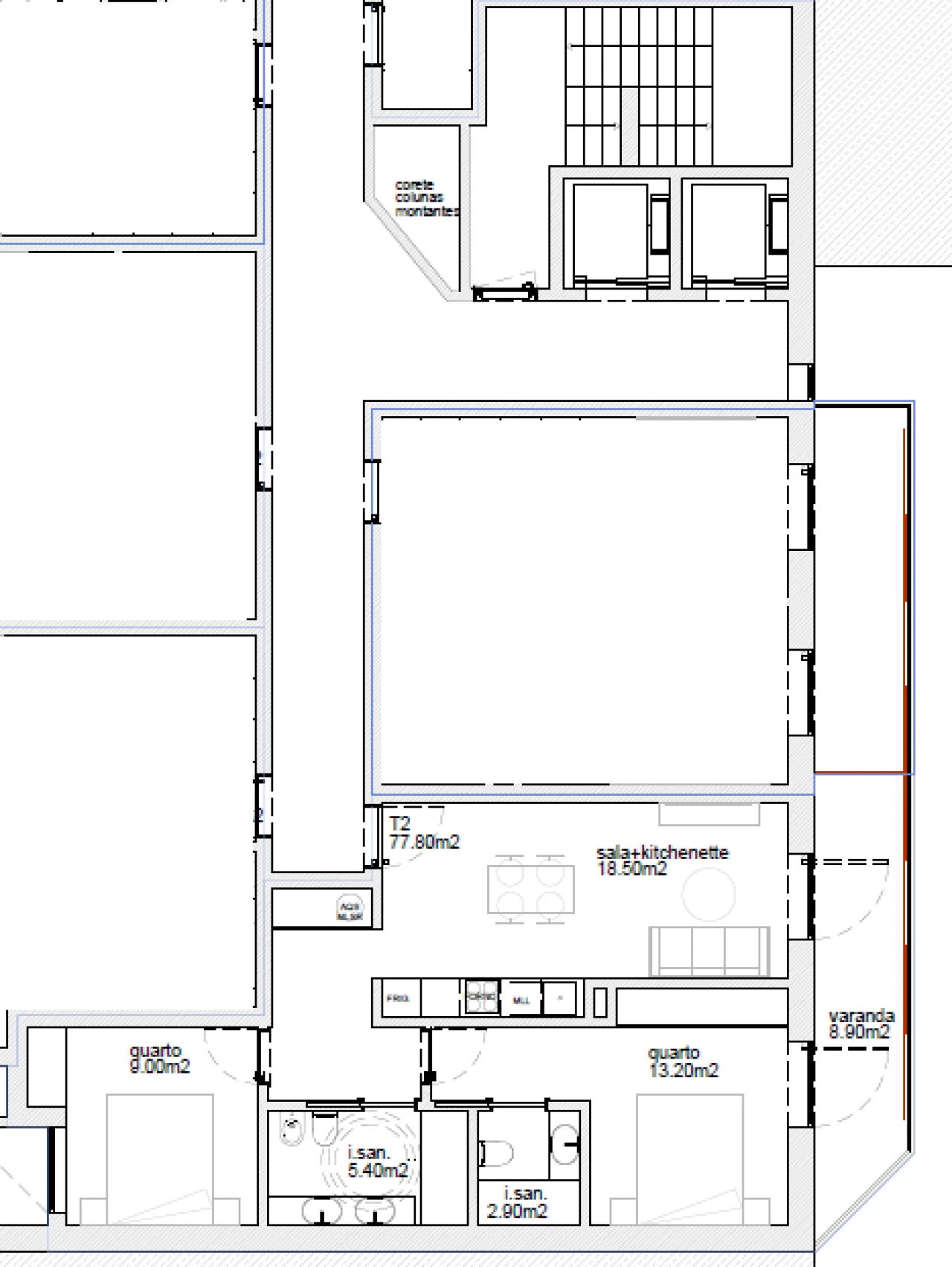 Apartamento T2 para Venda em Chafe Foto 9