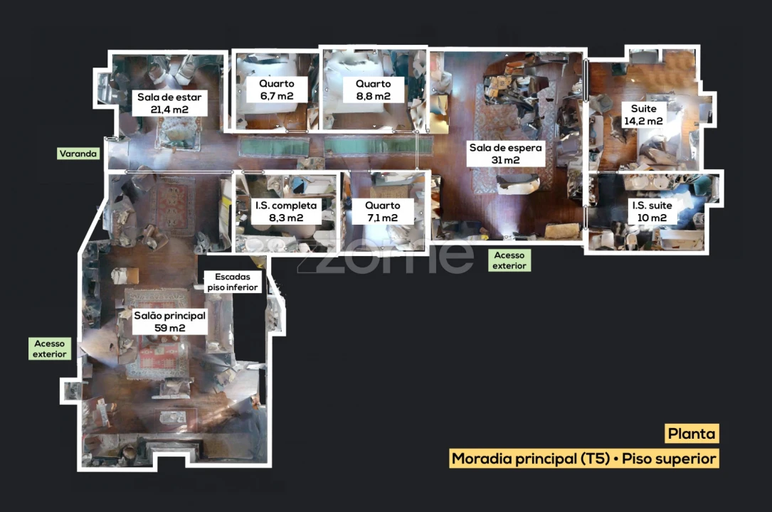 Quinta T9 para Venda em Santa Marinha do Zezere Foto 70