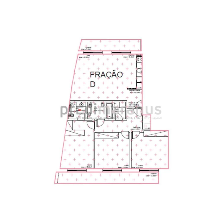 Apartamento T3 para Venda em Amarante (São Gonçalo), Madalena, Cepelos e Gatão Foto 6