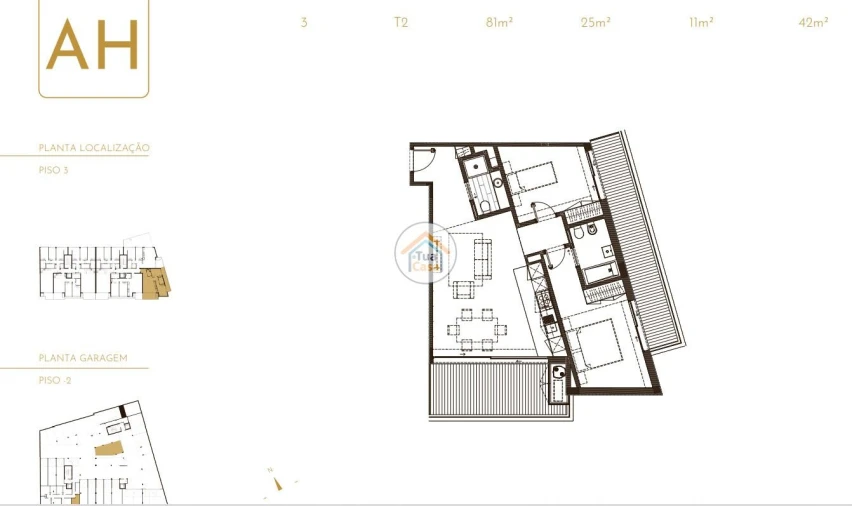 Apartamento T2 para Venda em São Felix da Marinha Foto 26