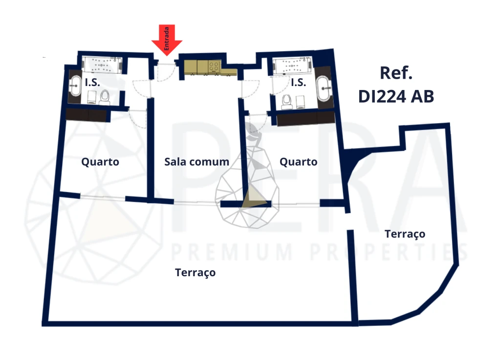 Apartamento T2 para Venda em Albufeira e Olhos de Água Foto 41