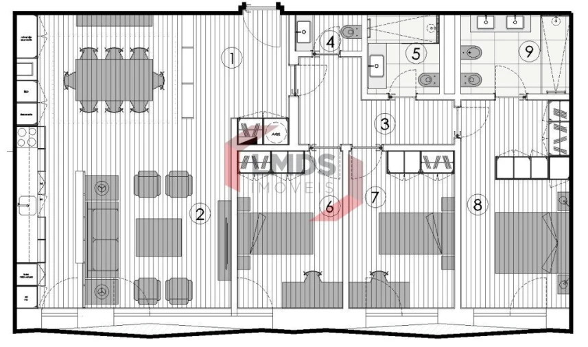 Apartamento T3 para Venda em Paranhos Foto 14
