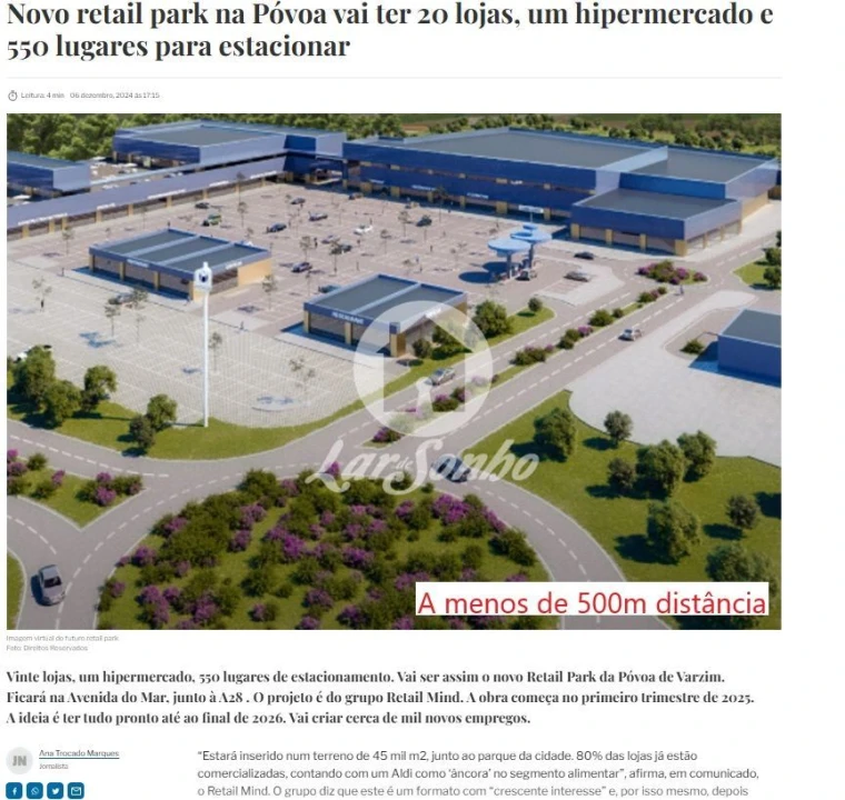 Terreno para Venda em Póvoa de Varzim, Beiriz e Argivai Foto 3