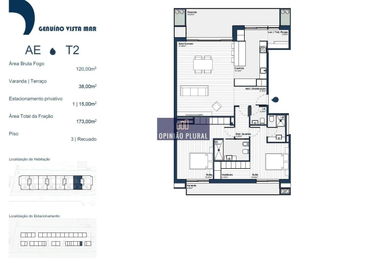 Apartamento T2 para Venda em Arcozelo Foto 12