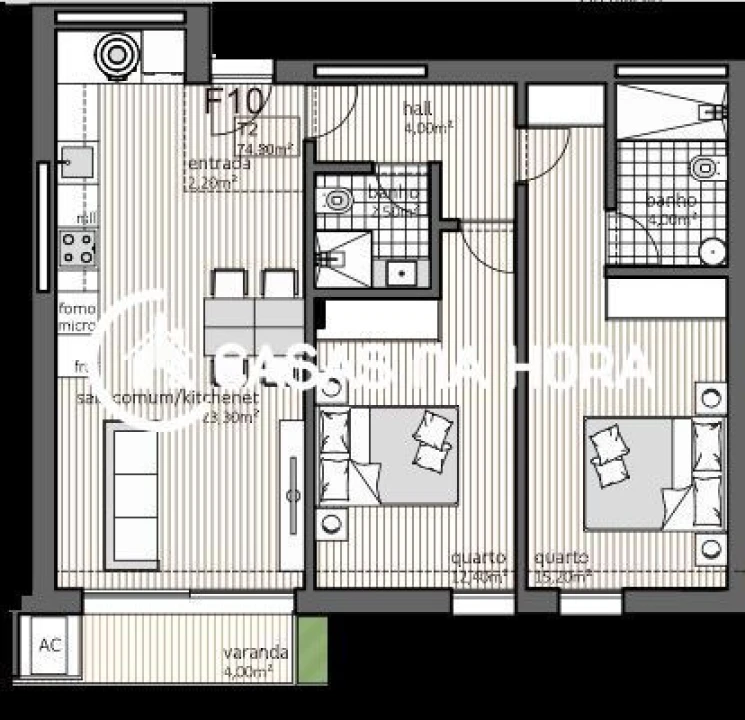 Apartamento T2 para Venda em Paranhos Foto 10
