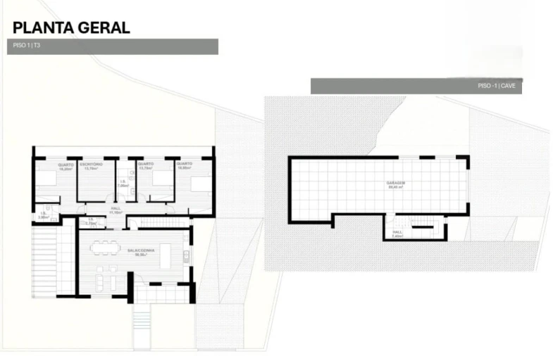 Moradia T4 para Venda em São João de Lourosa Planta 1