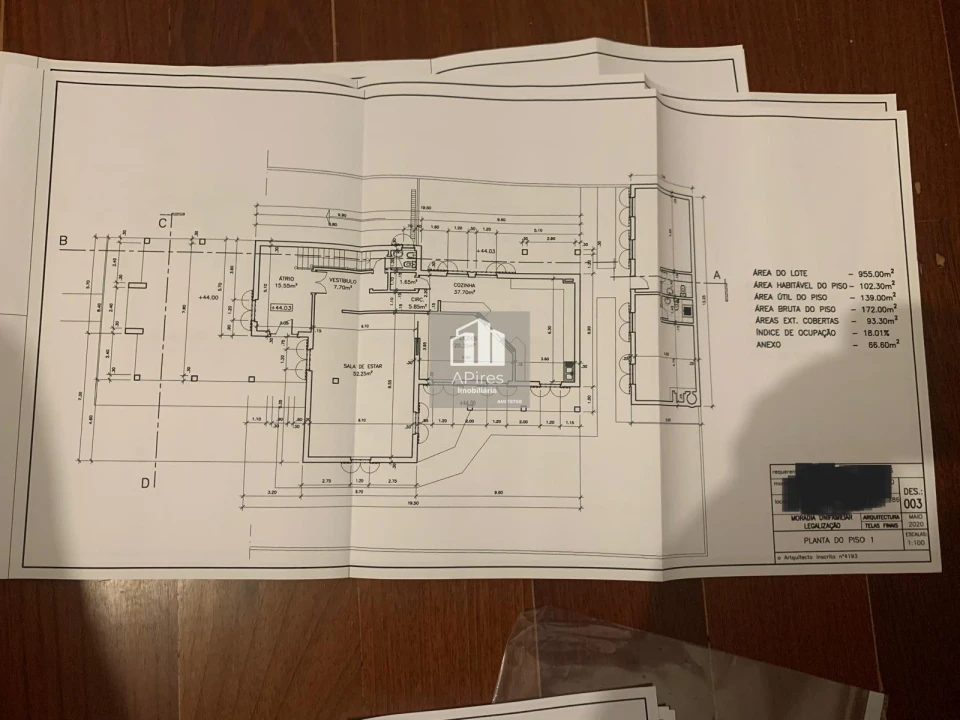 Moradia T5 para Venda em Corroios Planta 5