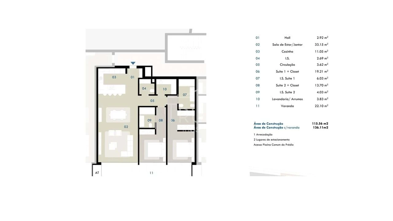 Apartamento T2 para Venda em Camara de Lobos Foto 9