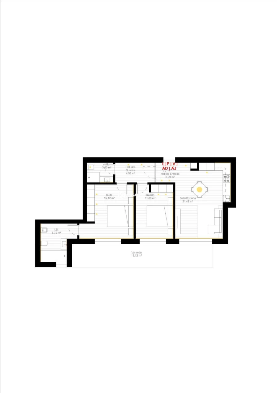 Apartamento T2 para Venda em Esgueira Foto 22