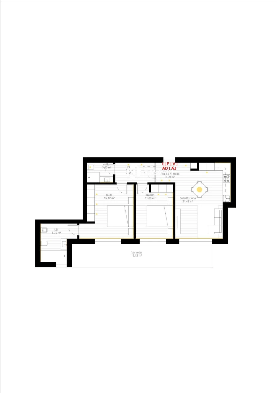Apartamento T2 para Venda em Esgueira Foto 22