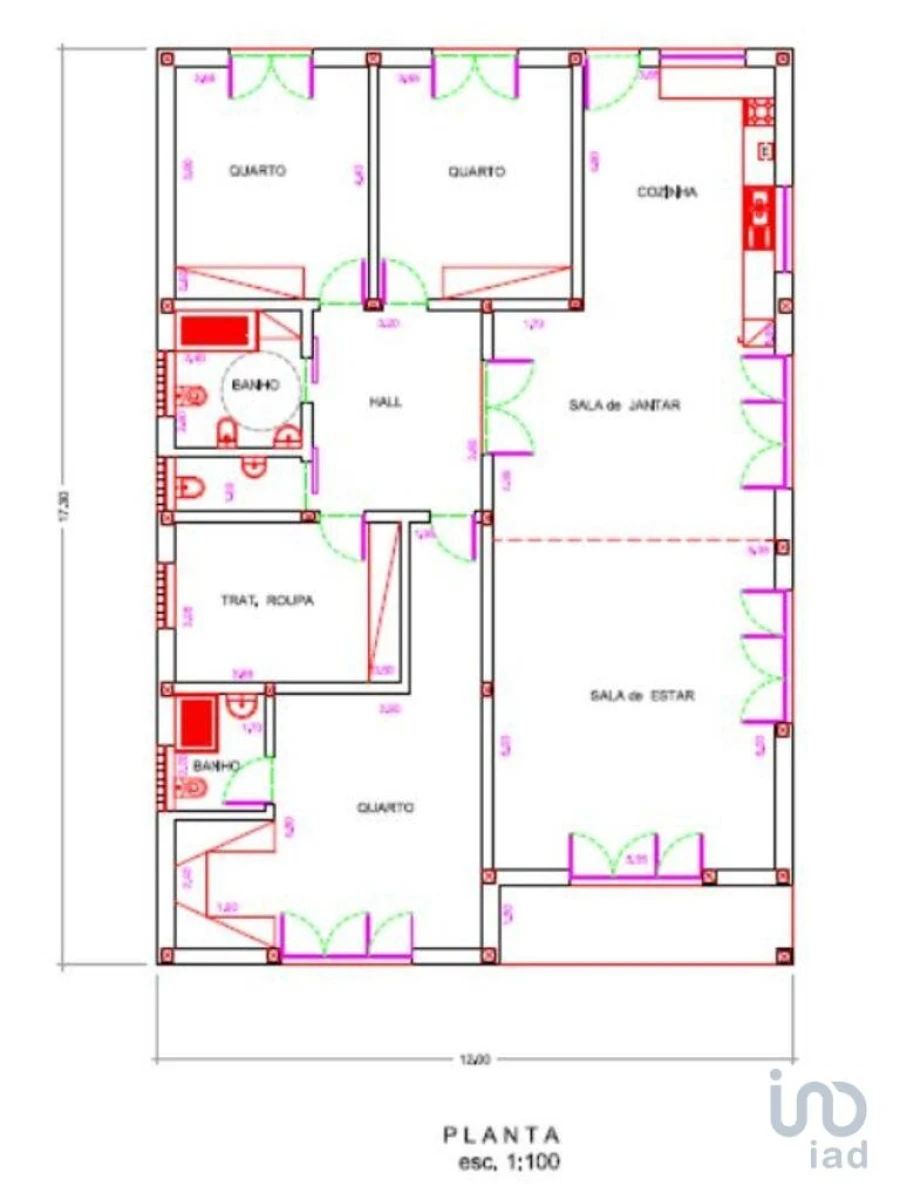 Moradia T3 para Venda em Santo Andre de Vagos Foto 4