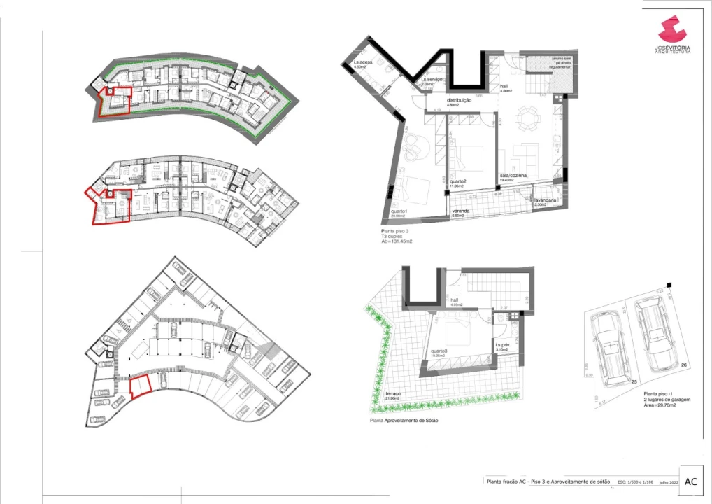 Apartamento T3 para Venda em Aradas Foto 17
