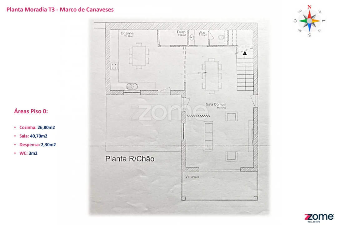 Moradia T3 para Venda em Paredes de Viadores e Manhuncelos Foto 38