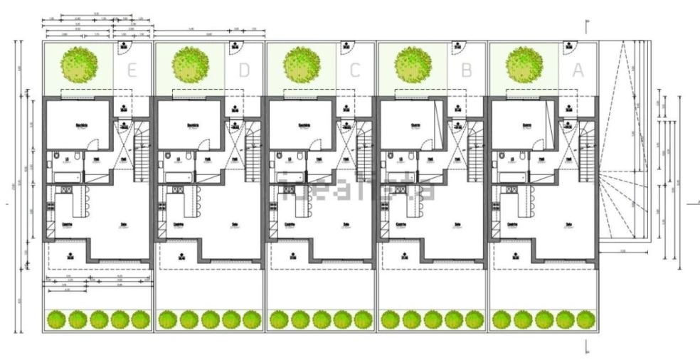 Moradia T3 para Venda em Armação de Pera Planta 2