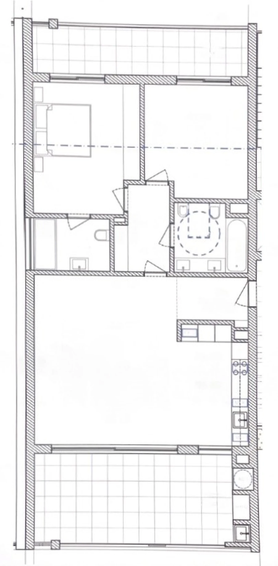 Apartamento T2 para Venda em Albufeira e Olhos de Água Planta 1
