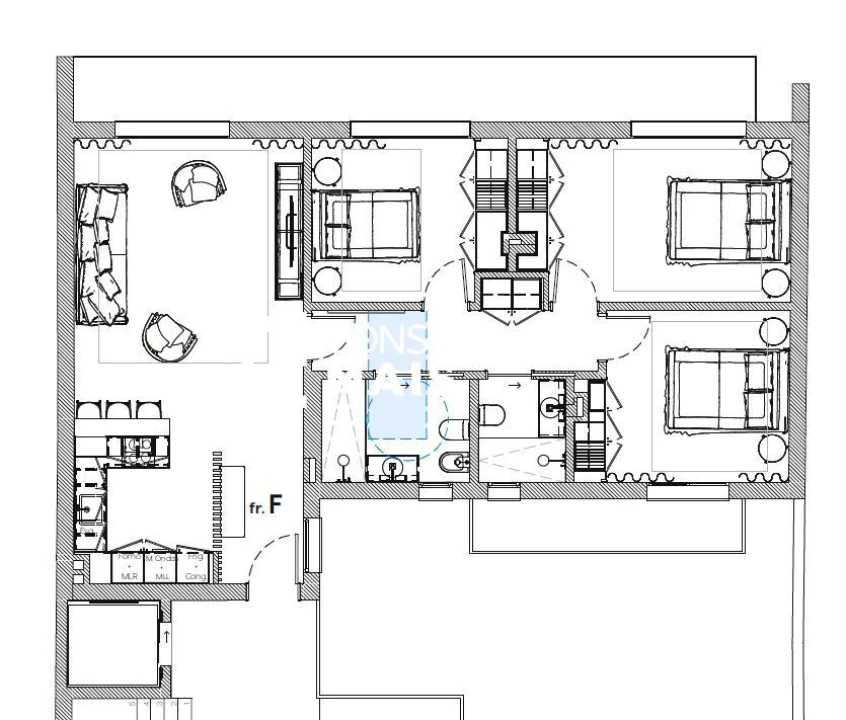 Apartamento T3 para Venda em Nazare Foto 9