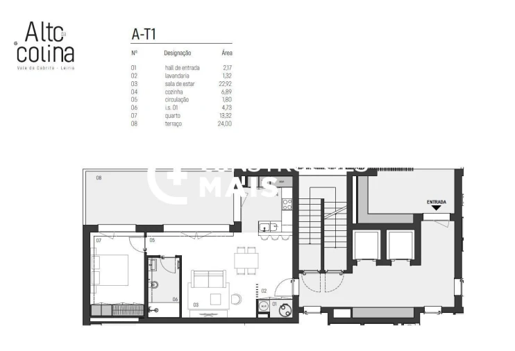 Apartamento T1 para Venda em Leiria, Pousos, Barreira e Cortes Foto 10