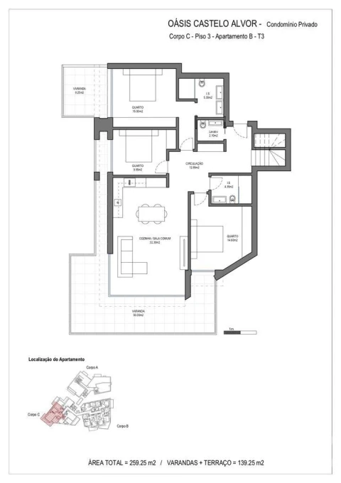 Apartamento T3 para Venda em Alvor