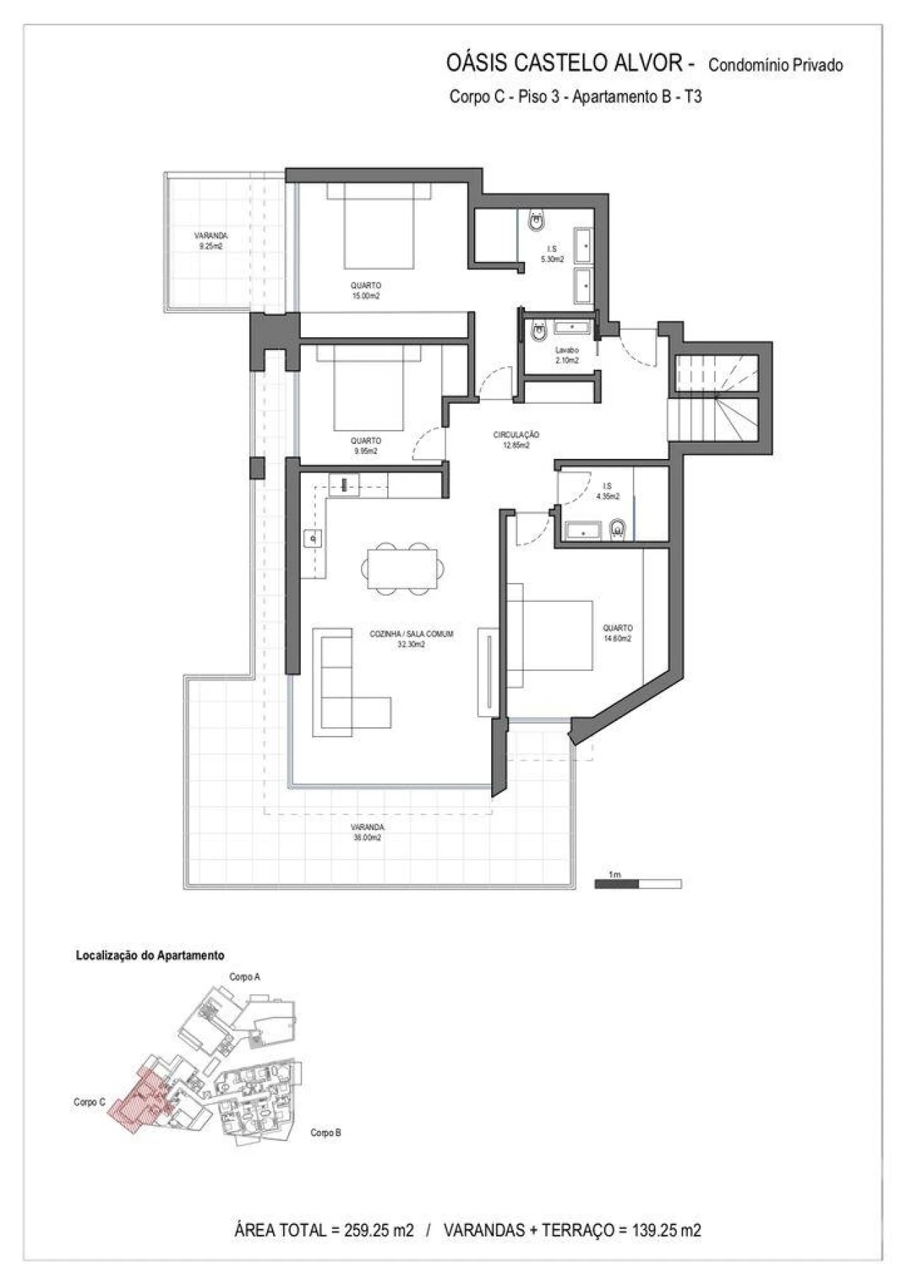 Apartamento T3 para Venda em Alvor Foto 19