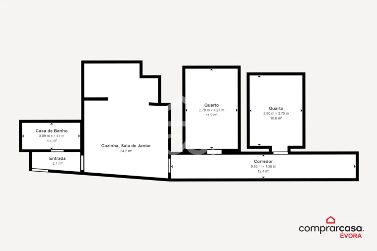 Moradia T2 para Venda em Vimieiro Foto 20