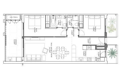 Apartamento T2 para Venda em São Martinho