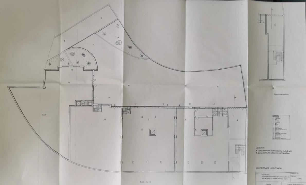 Armazém para Arrendamento em São Felix da Marinha Planta 3