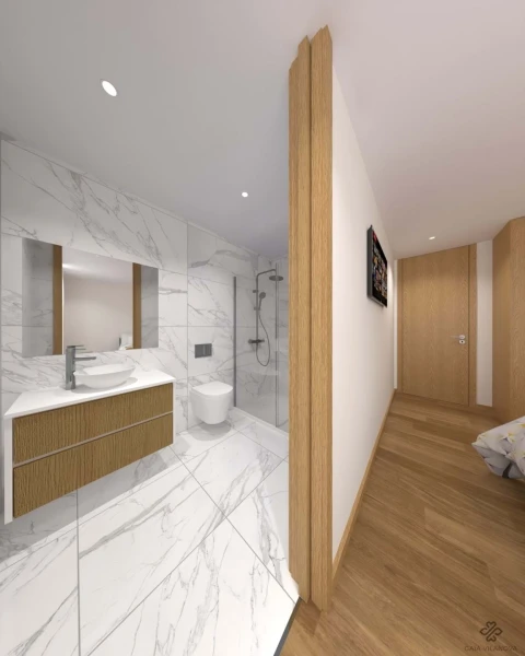 Apartamento T1 para Venda em Santa Marinha e São Pedro da Afurada