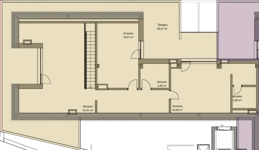 Apartamento T2 para Venda em Repeses e São Salvador Planta 3