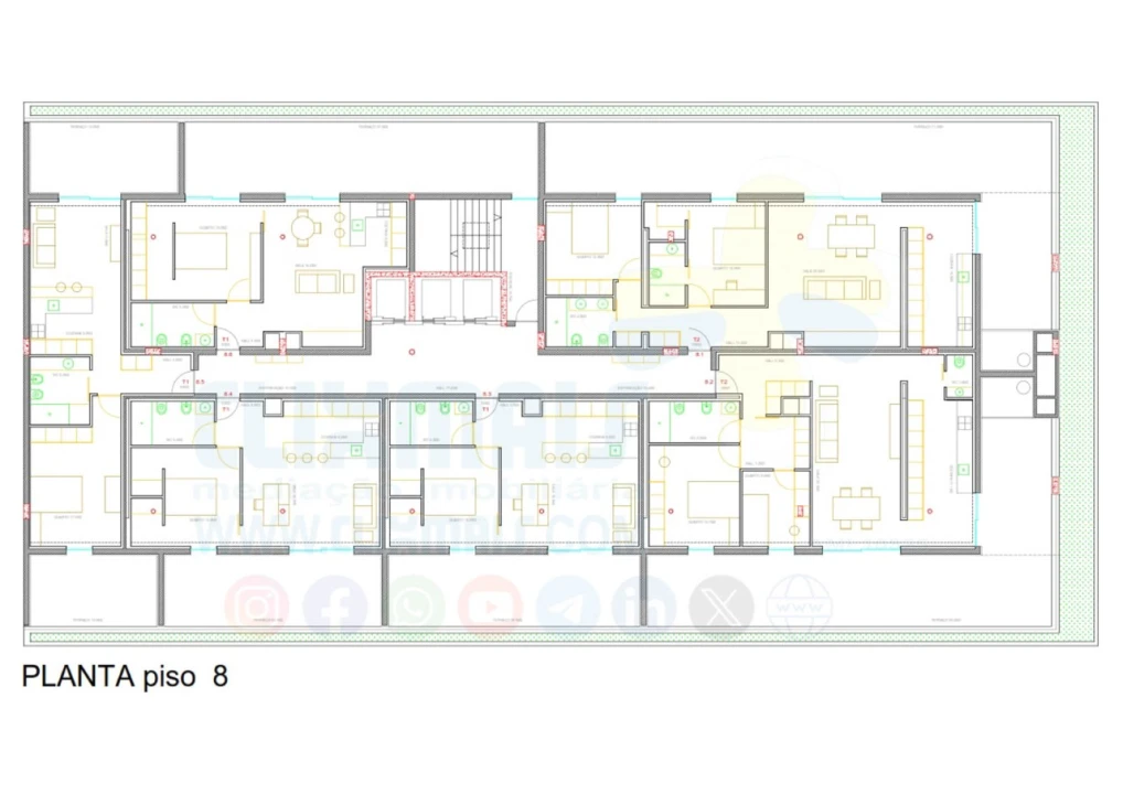 Apartamento para Venda em São Vitor (Braga) Planta 3