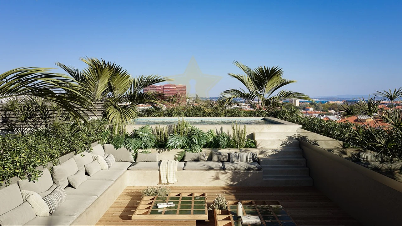 Apartamento T3 para Venda em Carcavelos e Parede Foto 19