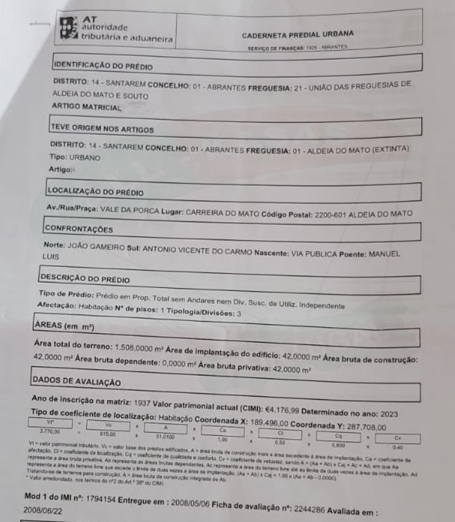 Terreno para Venda em Aldeia do Mato e Souto Foto 4