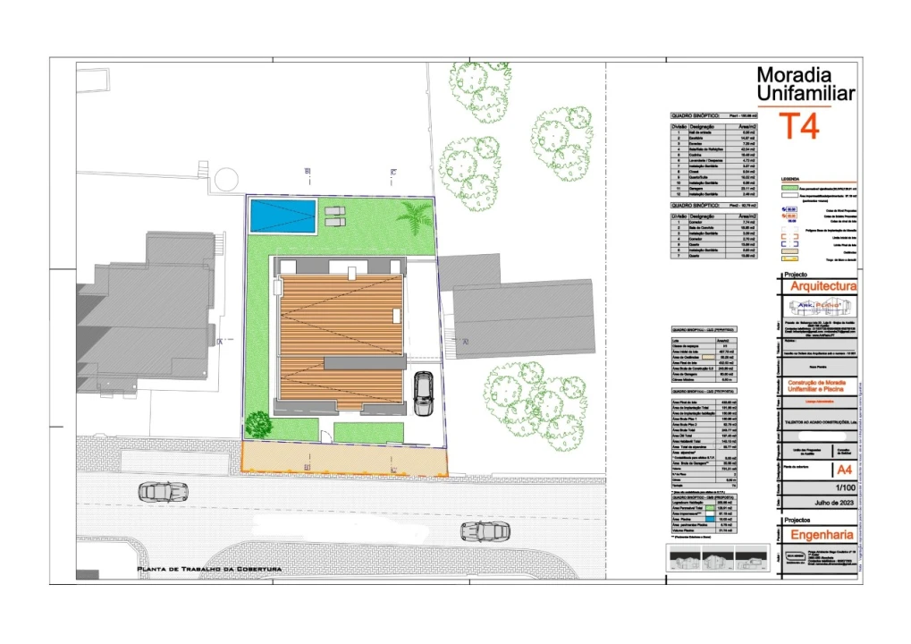 Moradia T4 para Venda em Azeitão (São Lourenço e São Simão) Planta 2
