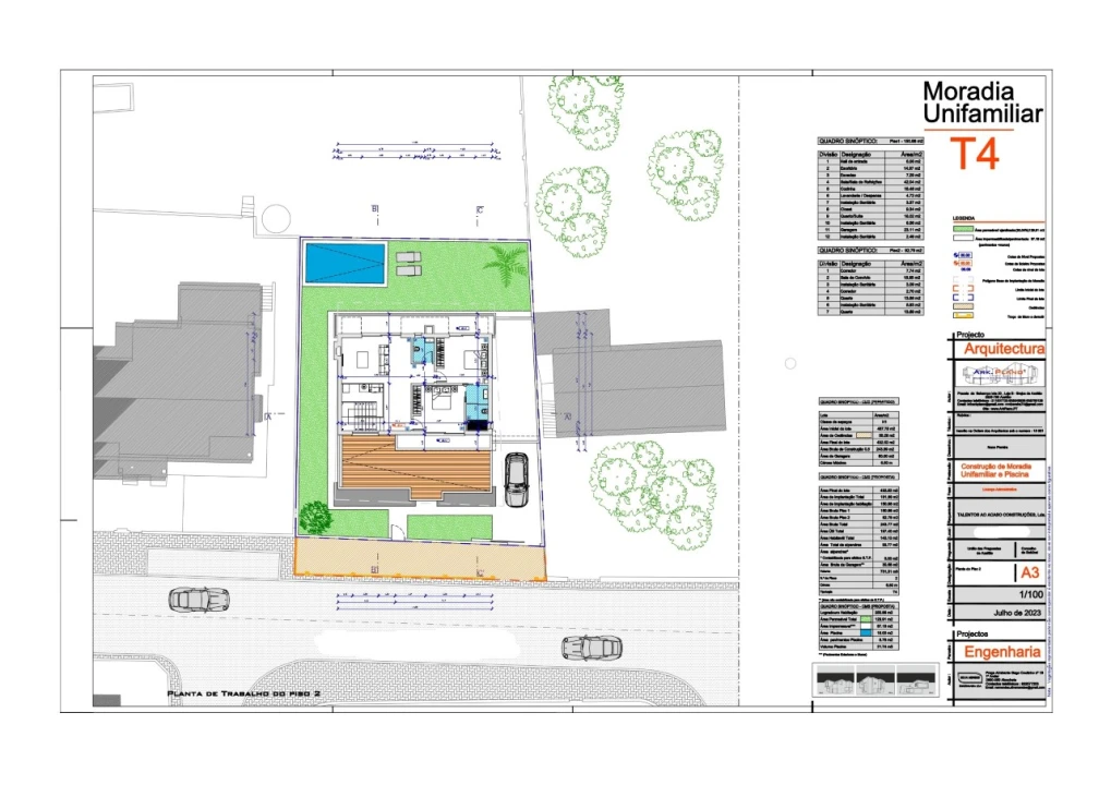 Moradia T4 para Venda em Azeitão (São Lourenço e São Simão) Planta 3