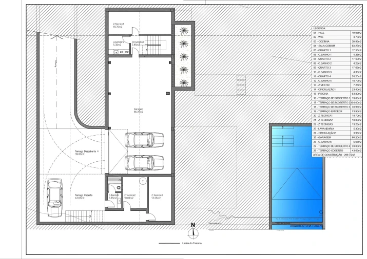 Moradia T4 para Venda em Lagos (São Sebastião e Santa Maria) Planta 4