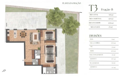Apartamento T3 para Venda em Lordelo do Ouro e Massarelos